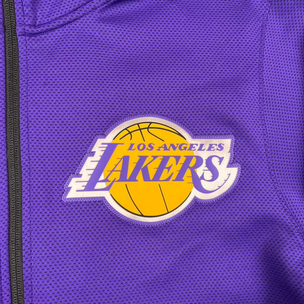 Nike Los Angeles Lakers Hoodie Mens L Purple Therma Flex NBA Showtime On Court - Picture 5 of 11